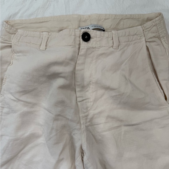 Zara Tan Chinos Classic Cotton-Blend - Picture 4 of 9